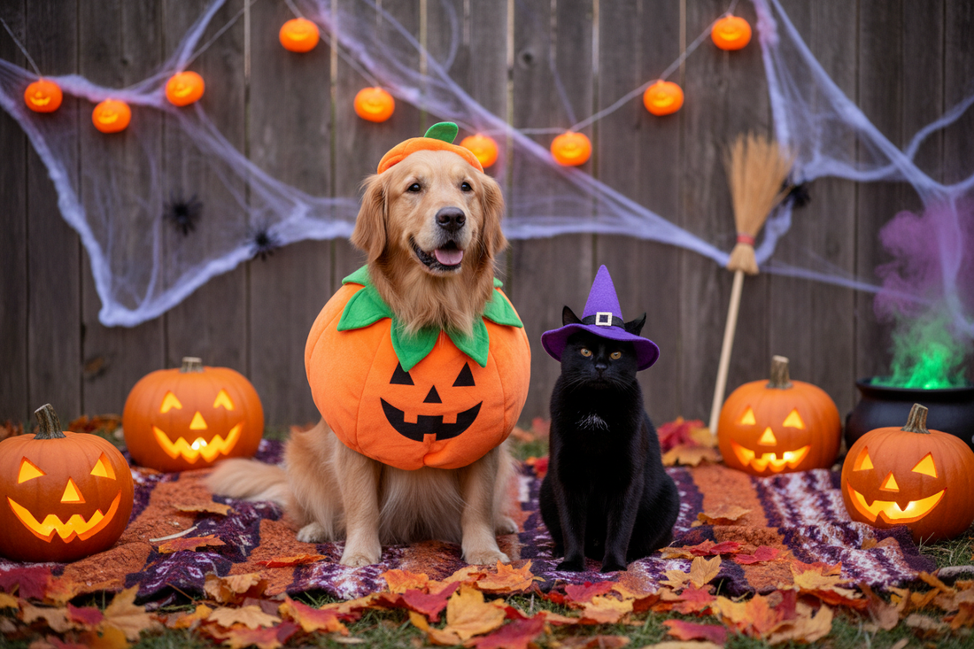 Halloween decorations and pet costumes for fall 2026