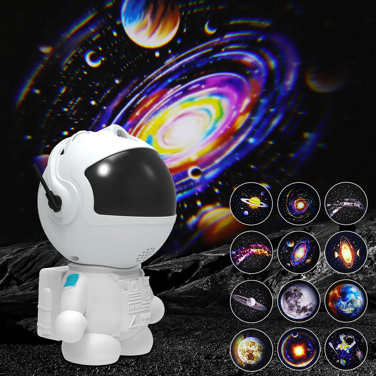 Transform Your Space with the Astronaut Galaxy Projection Night Light