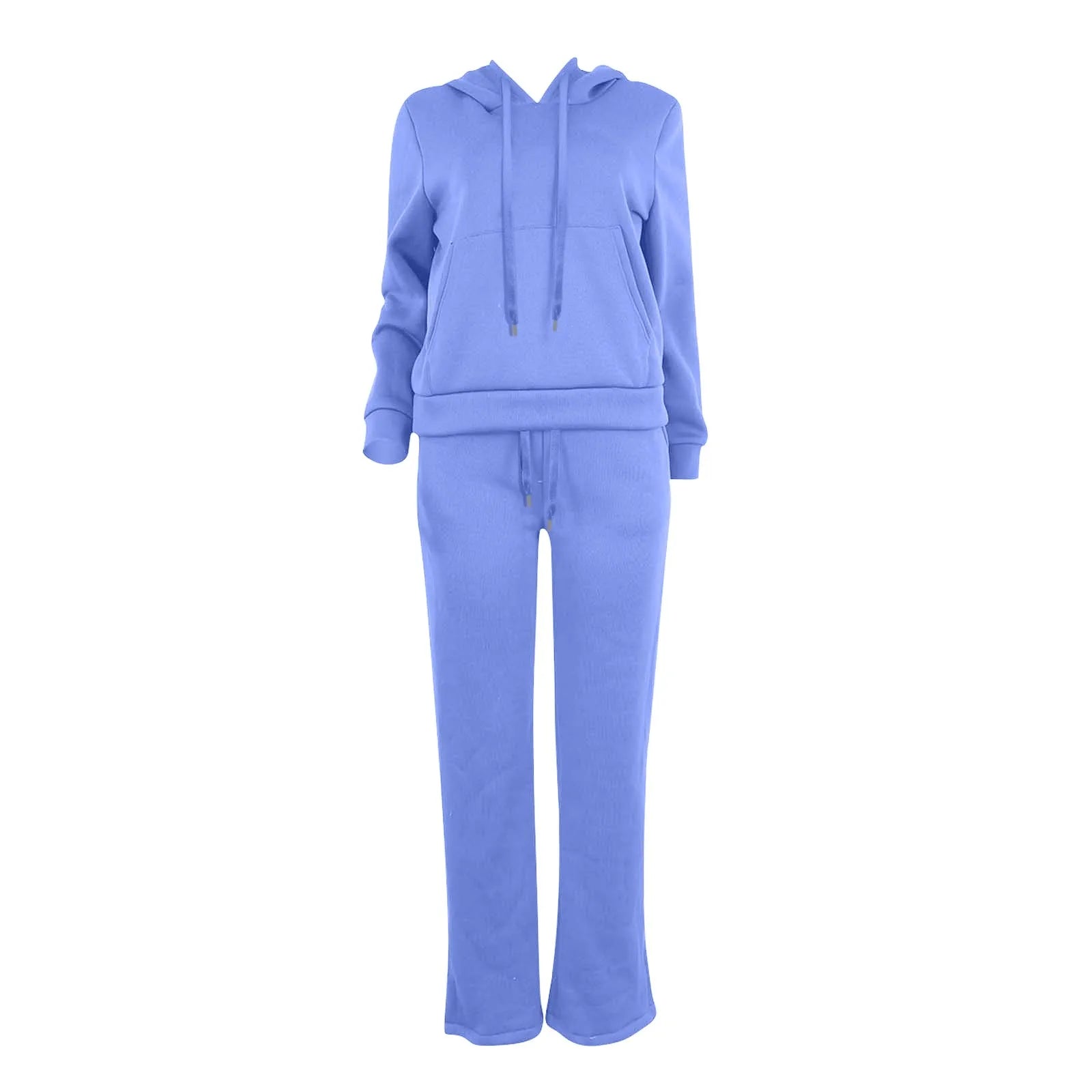 Dress for Women plus Size Women's Pure Color Fall And Winter Fashion And Warm Casual Hoodie Joggers Sweater Suit for Women Set