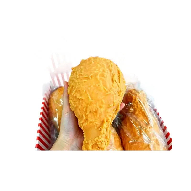 Fried Chicken Squishy Stress Toy – Extra Large Slow Rising Fidget for Ultimate Anxiety Relief