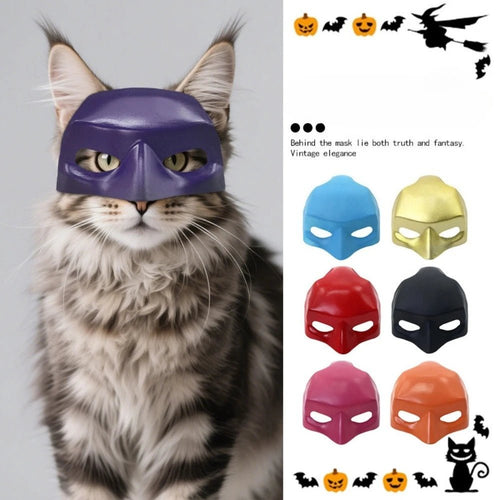 Adorable Cat Halloween Bat Mask – Transform Your Feline into a Spooky Sensation - Bargain Warriors LLC
