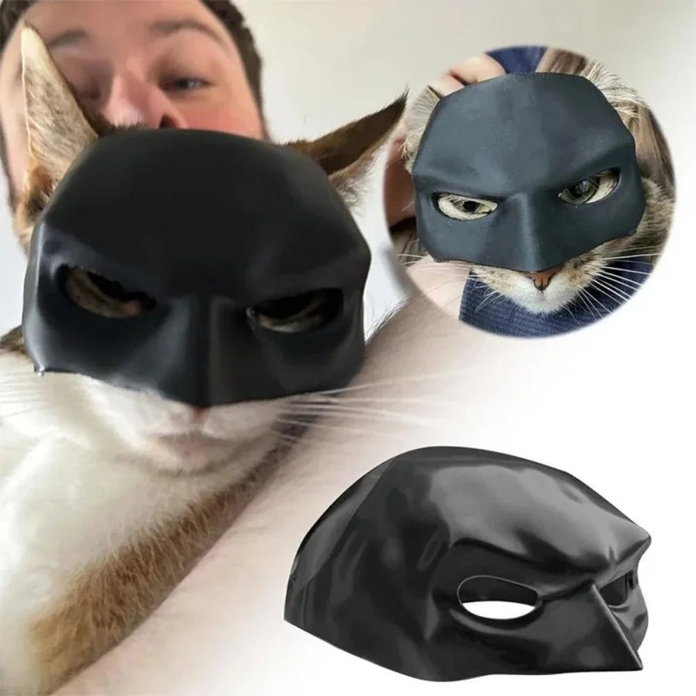 Adorable Cat Halloween Bat Mask – Transform Your Feline into a Spooky Sensation - Bargain Warriors LLC