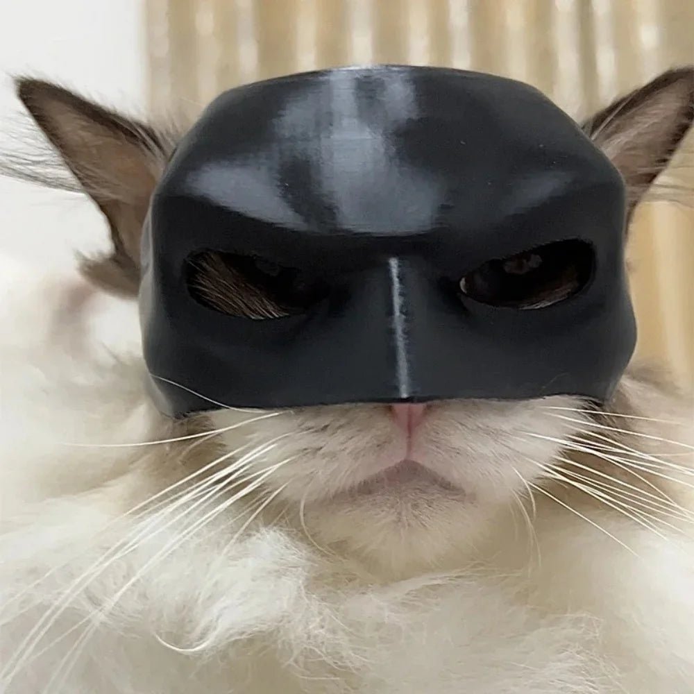 Adorable Cat Halloween Bat Mask – Transform Your Feline into a Spooky Sensation - Bargain Warriors LLC