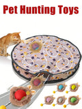 Cat Hunting Toy Set, Electric Cat Ball Toy With Lighting, Chasing & Hunting Pet Toy, USB Rechargeable, Kitten & Pet Supplies - Bargain Warriors LLC