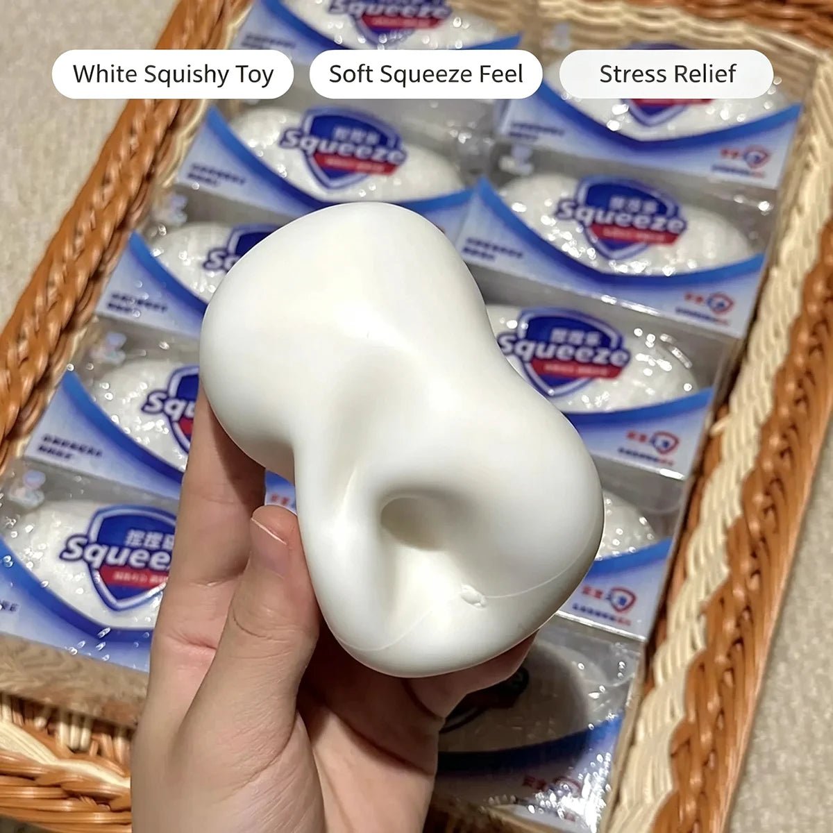 Crunchy Soap Ball Squishy Toy – Ultimate ASMR Stress Relief & Decorative Fidget Fun - Bargain Warriors LLC