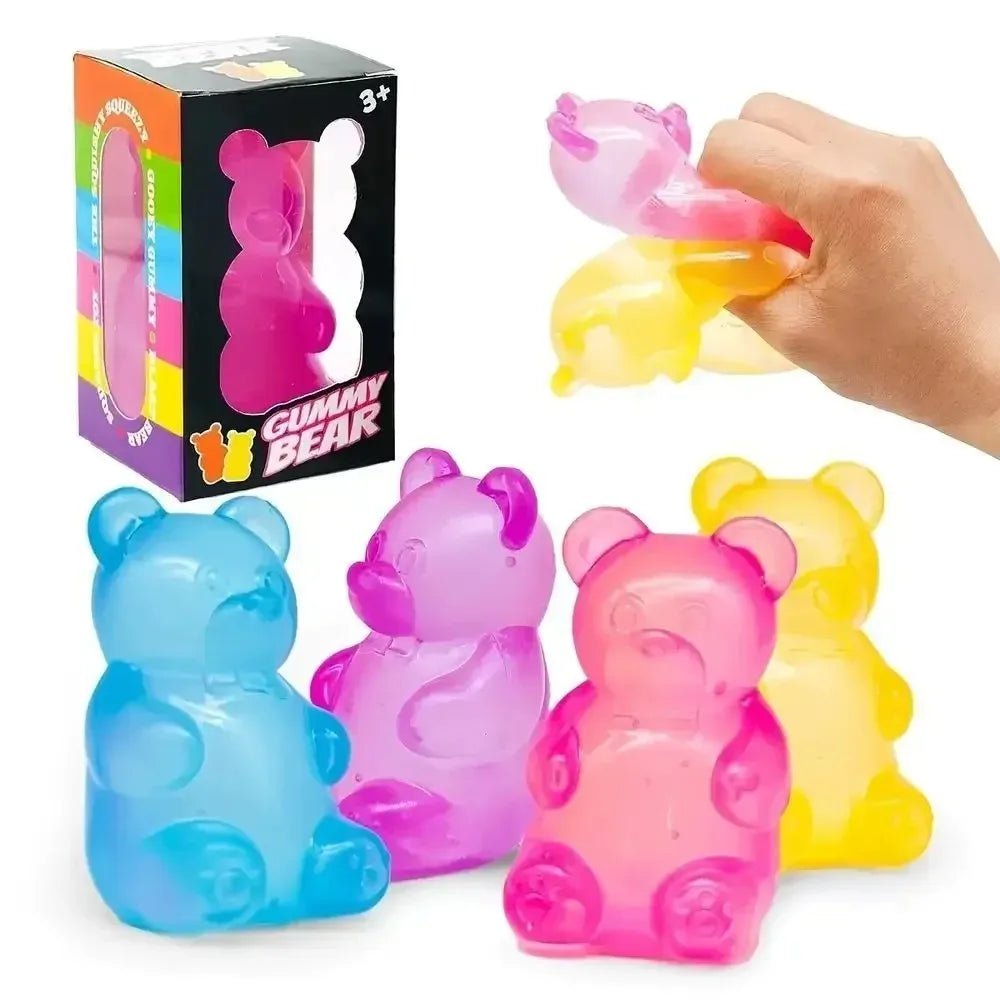Delightful Slow-Rising Squishy Toys - Random Surprises Including Cheese, Dumplings, and Bears - Bargain Warriors LLC
