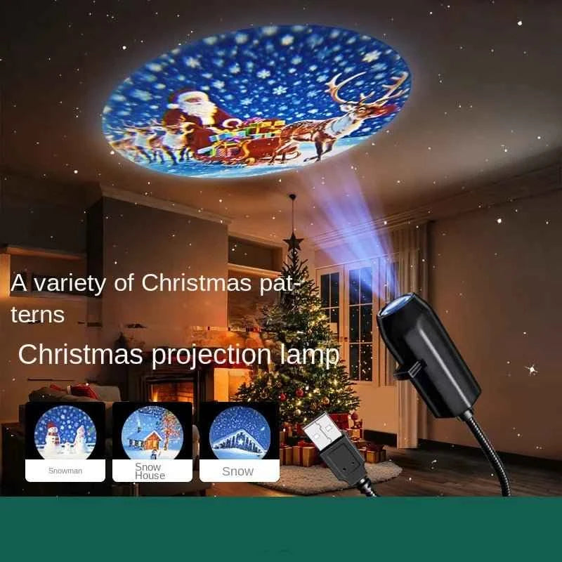 Enchanting Christmas LED Night Light: Transform Your Holidays with a Starry Atmosphere