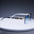 Fashion Rimless Sunglasses Men Women Populare Frameless Sun Glasses Male Female Classic Small Square Summer Traveling Shades - Bargain Warriors LLC