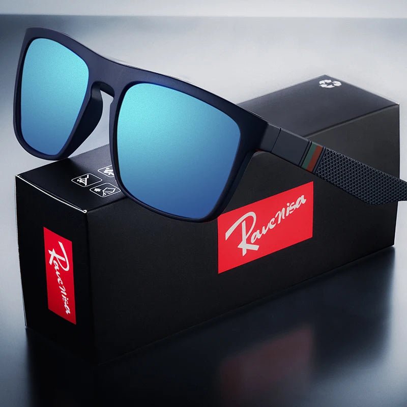 Fashion Square Vintage Polarized Sunglasses Men Women Retro Driving Fishing Sun Glasses UV400 Eyewear - Bargain Warriors LLC
