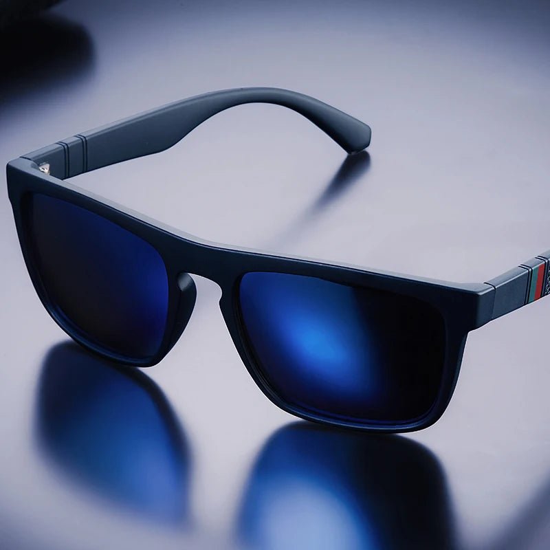 Fashion Square Vintage Polarized Sunglasses Men Women Retro Driving Fishing Sun Glasses UV400 Eyewear - Bargain Warriors LLC