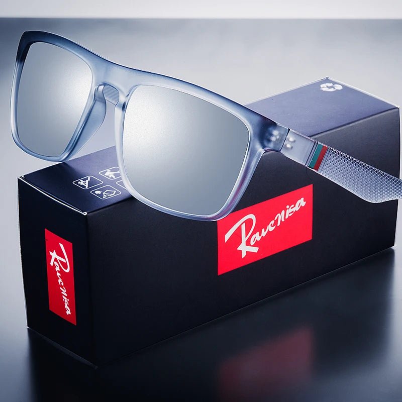 Fashion Square Vintage Polarized Sunglasses Men Women Retro Driving Fishing Sun Glasses UV400 Eyewear - Bargain Warriors LLC