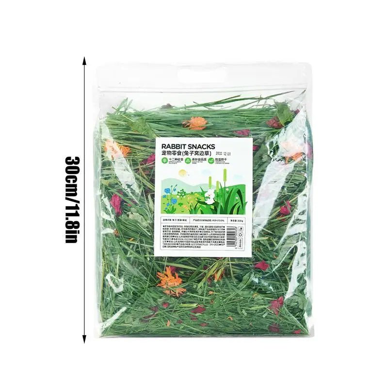 Natural Hay Bedding for Small Pets - Comfort and Nutrition for Happy Rabbits - Bargain Warriors LLC