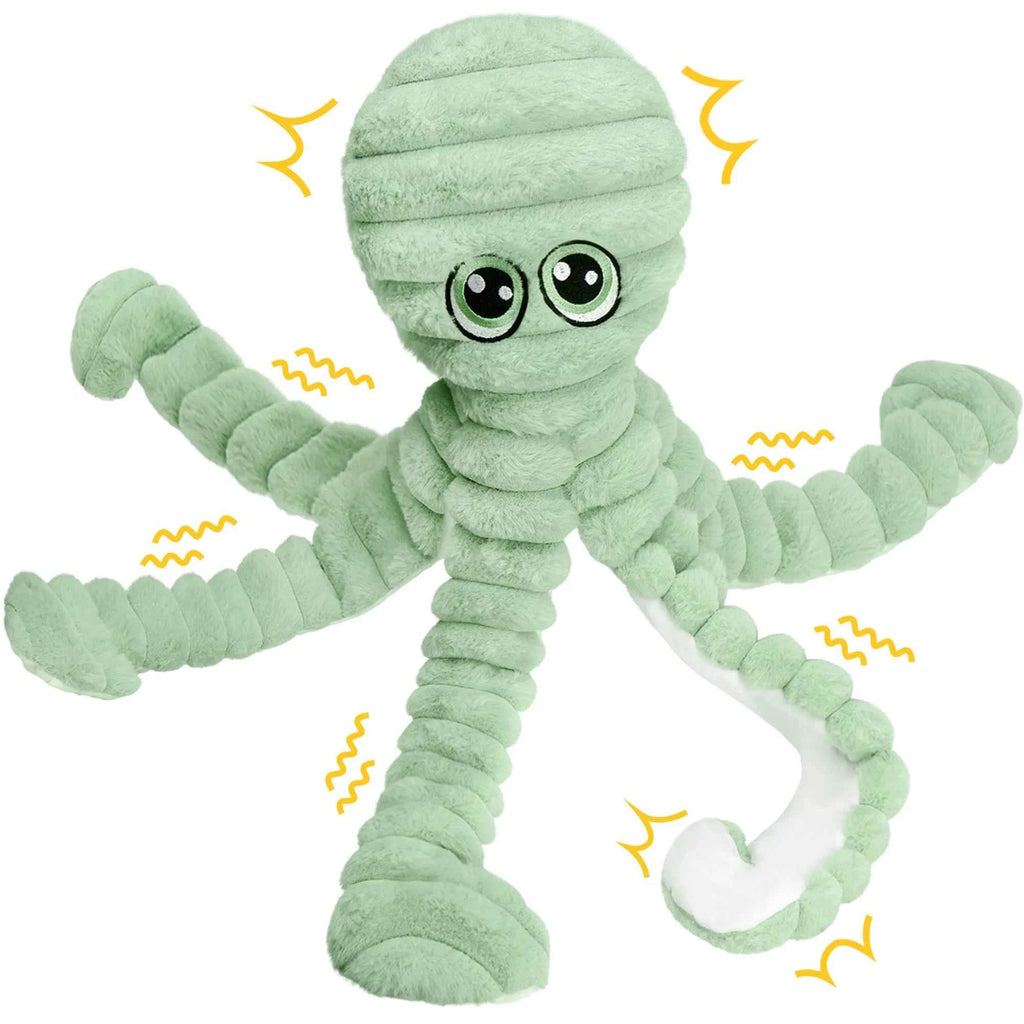 Octopus Plush Dog Toy - The Perfect Chew and Squeak Companion for Your Furry Friend