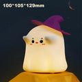 Rechargeable Halloween Night Light – Adorable Pumpkin-Shaped Bedside Lamp for Kids - Bargain Warriors LLC