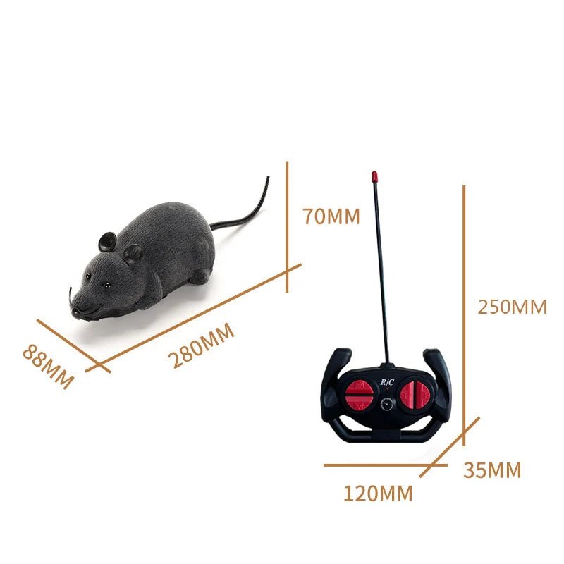 Remote Control Electric Mouse Toy - Ultimate Fun for Pets and Pranks - Bargain Warriors LLC