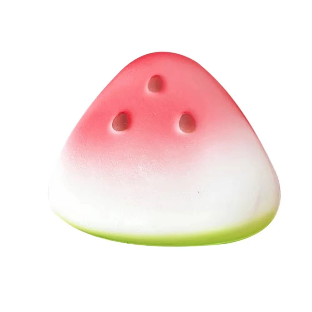 Squishy Watermelon Fidget Toy - Your Fun, Portable Stress Reliever! - Bargain Warriors LLC
