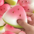 Squishy Watermelon Fidget Toy - Your Fun, Portable Stress Reliever! - Bargain Warriors LLC