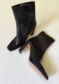 Steve Madden "Lyle" black leather - Bargain Warriors LLC