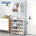 Stylish Entrance Shoe and Clothes Hanger Rack for Organized Living - Bargain Warriors LLC