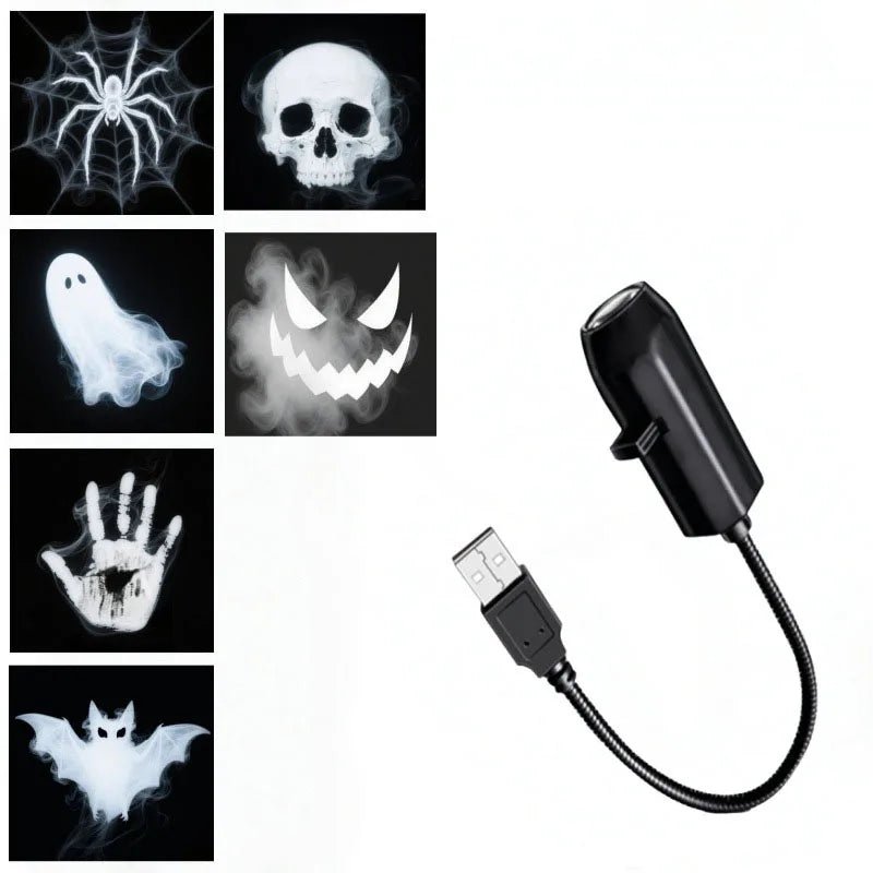 Transform Your Halloween with 360° Rotatable Skull LED Night Light - Bargain Warriors LLC
