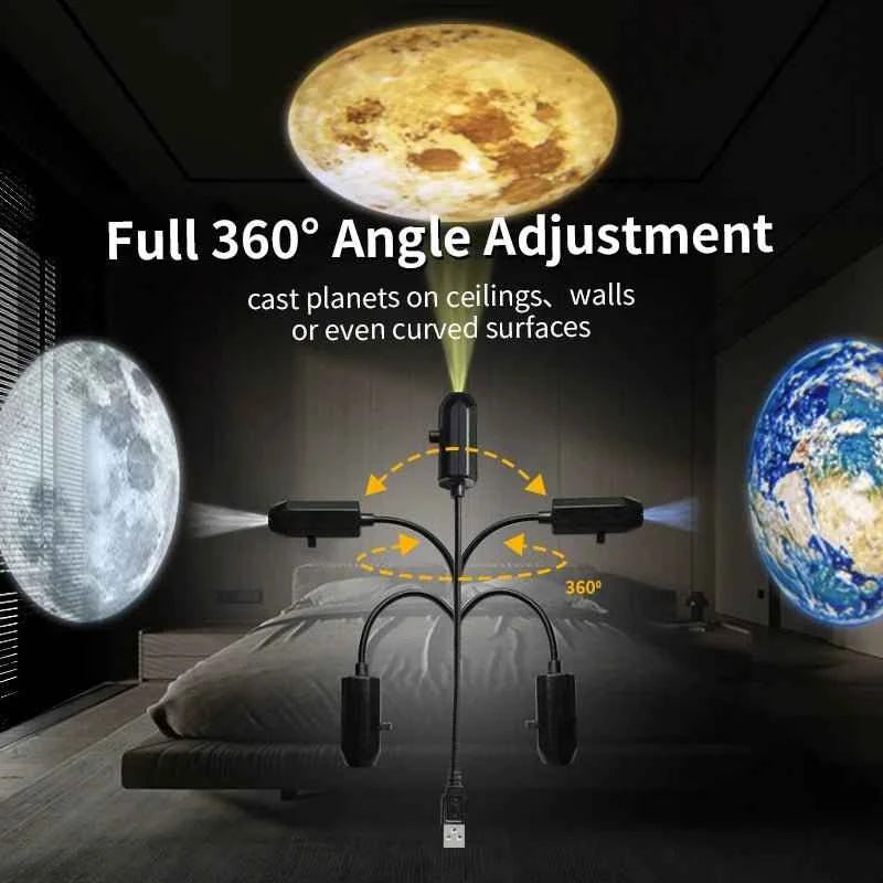 Transform Your Halloween with 360° Rotatable Skull LED Night Light