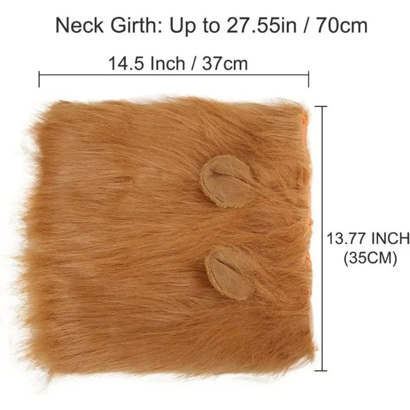 Transform Your Pup with the Lion Mane Dog Costume – The Ultimate Pet Accessory - Bargain Warriors LLC