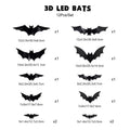 Transform Your Space with Halloween 3D Bat Night Lights - Perfect for Spooky Season Fun - Bargain Warriors LLC