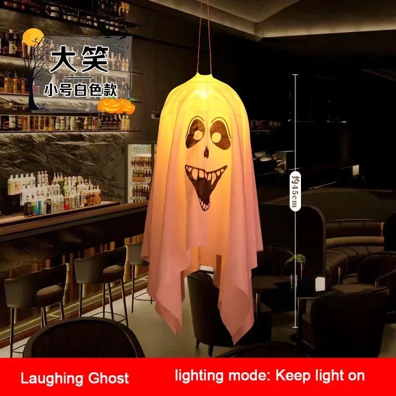 Transform Your Space with Halloween Ghost Pendant Lights – LED Night Lights for Ultimate Spooky Vibes - Bargain Warriors LLC