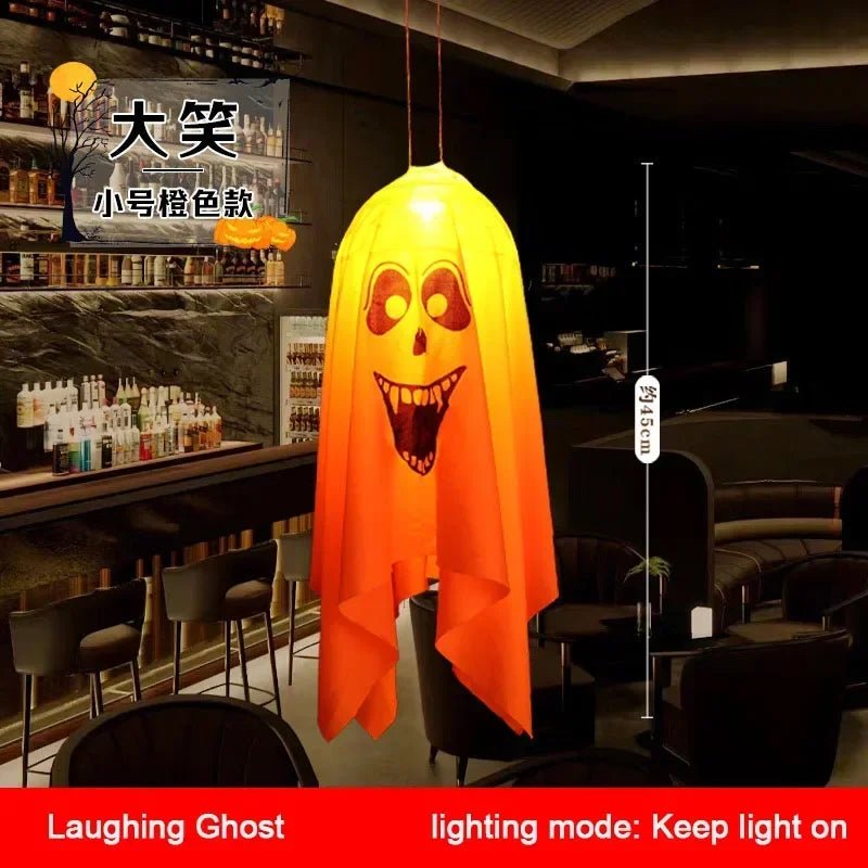 Transform Your Space with Halloween Ghost Pendant Lights – LED Night Lights for Ultimate Spooky Vibes - Bargain Warriors LLC