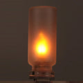 USB Flickering Flame LED Night Light: Ambient Touch Control Candle for Your Home & Car - Bargain Warriors LLC